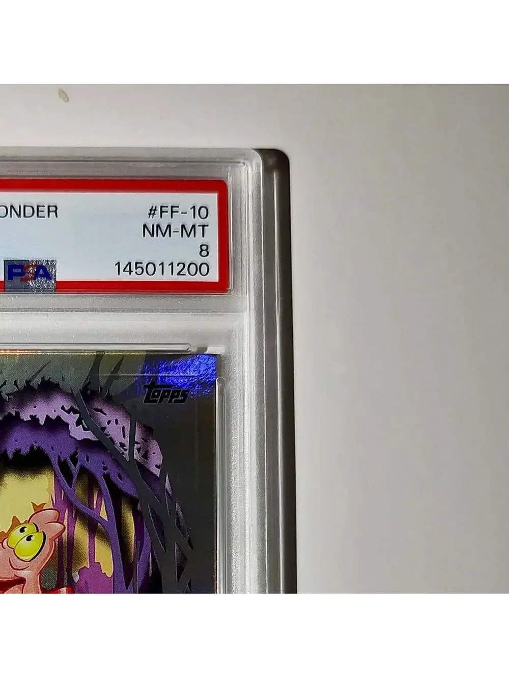Sebastian 2025 Topps Disney #FF-10 Furry Friends Card The Little Mermaid PSA 8
